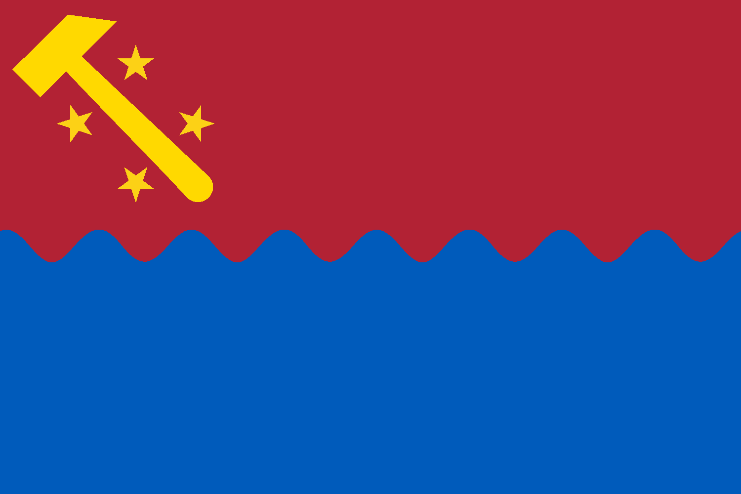 Flag of the Free Republic of Reformed Luces Aporia